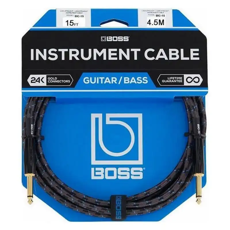 Boss BIC15 Instrumentenkabel 4,5m